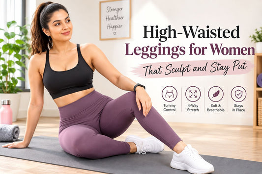 High-Waisted Leggings for Women That Sculpt and Stay Put