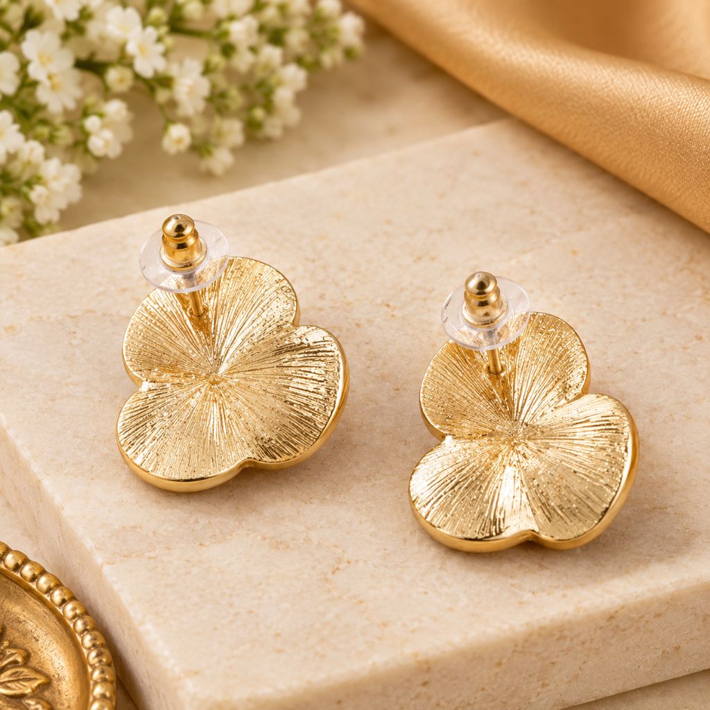 Anti-Tarnish Multi Color Enamel Stud Earrings for Women & Girls | Trendy Daily Wear | Tito's Fashion House