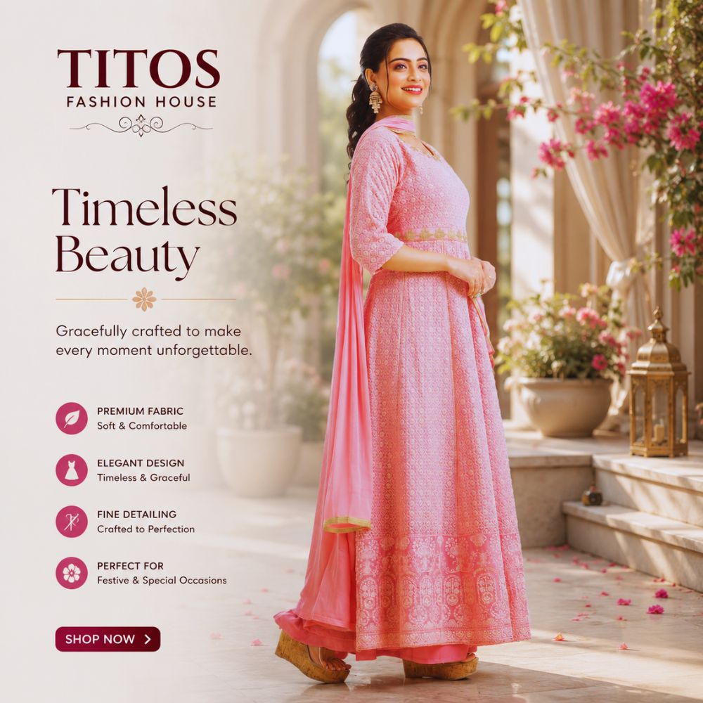 Elegant Pink Embroidered Festive Women's Gown with Dupatta