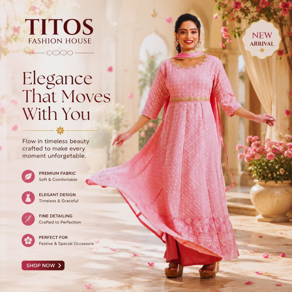 Elegant Pink Embroidered Festive Women's Gown with Dupatta