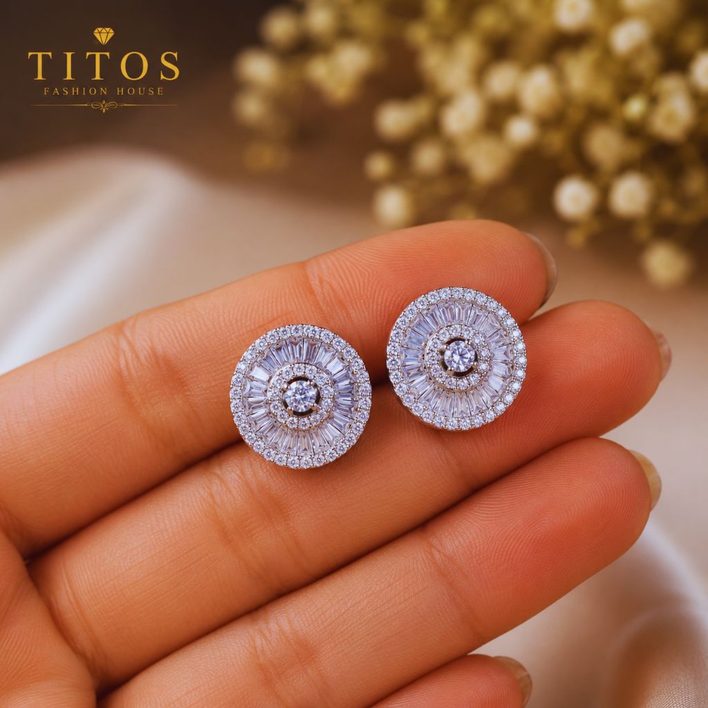 American Diamond Earrings Combo Set – Premium Elegance Collection