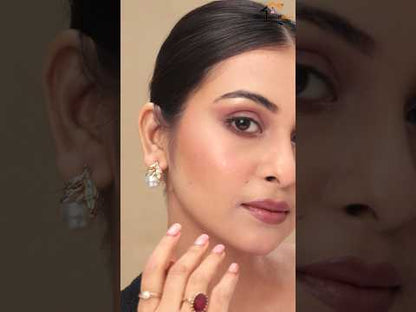 Elegant Pearl Drop Anti-Tarnish Earrings for Women & Girls
