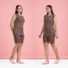 Elevate Your Sleepwear with Trendy Printed Shorts Night Suits Sets For Women and Ladies