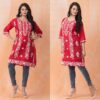 Cotton Kurti for Women - Red