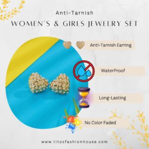 Heart Lattice Anti Tarnish Stud Earrings Instruction